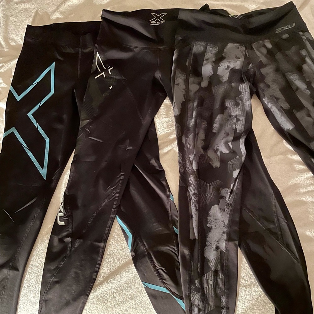 2XU Women’s Compression Leggings Bundle Size Small